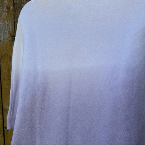 Barefoot Dreams Cozychic Ultra Lite Ocean Breeze Violet Ombré Poncho one size - Picture 8 of 12